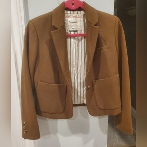 Anthropologie Cropped Blazer Size 4